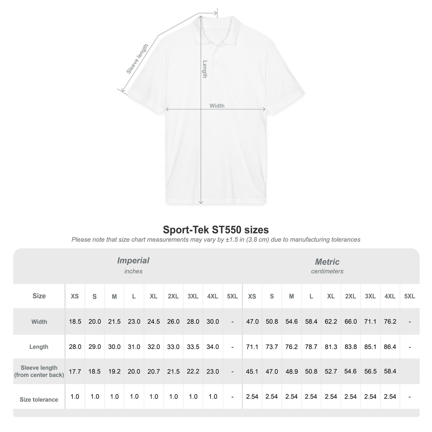 Just 2 It Retro Performance Polo Shirt