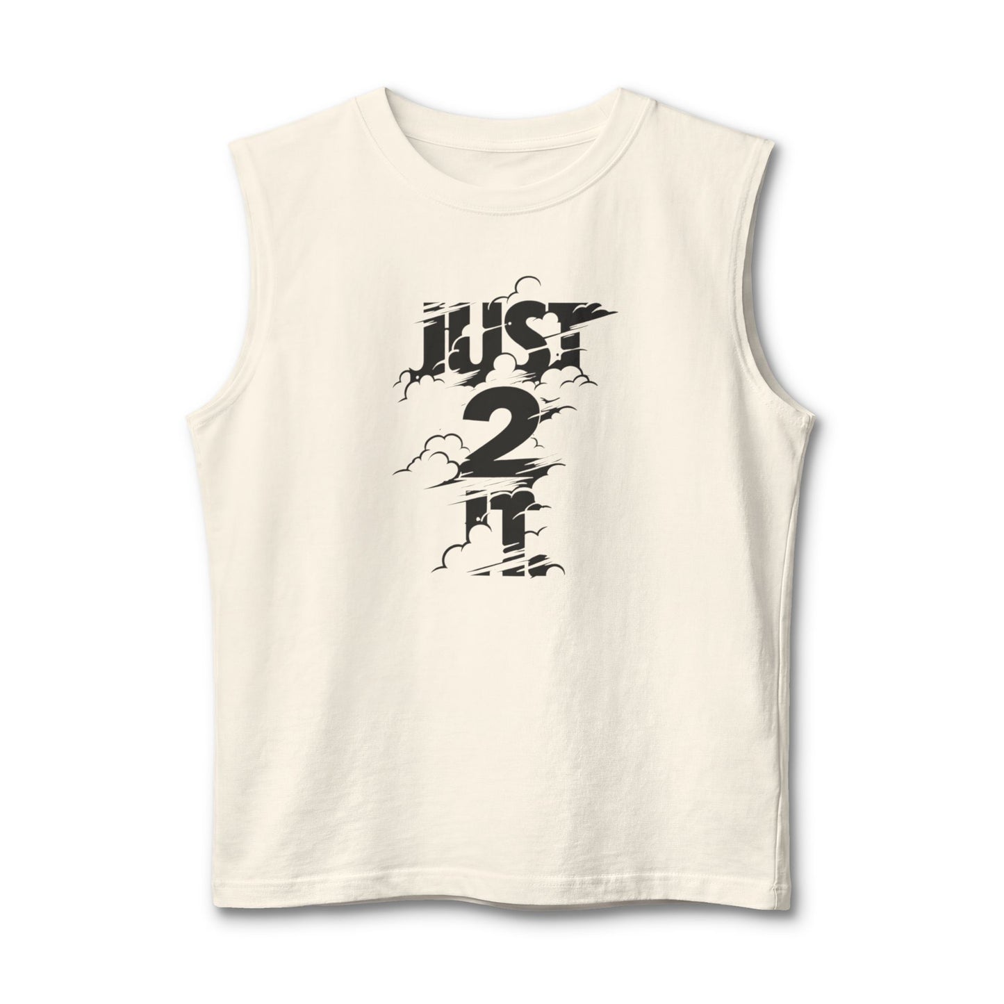 Just 2 It Clouds Muscle Sleeveless Shirt