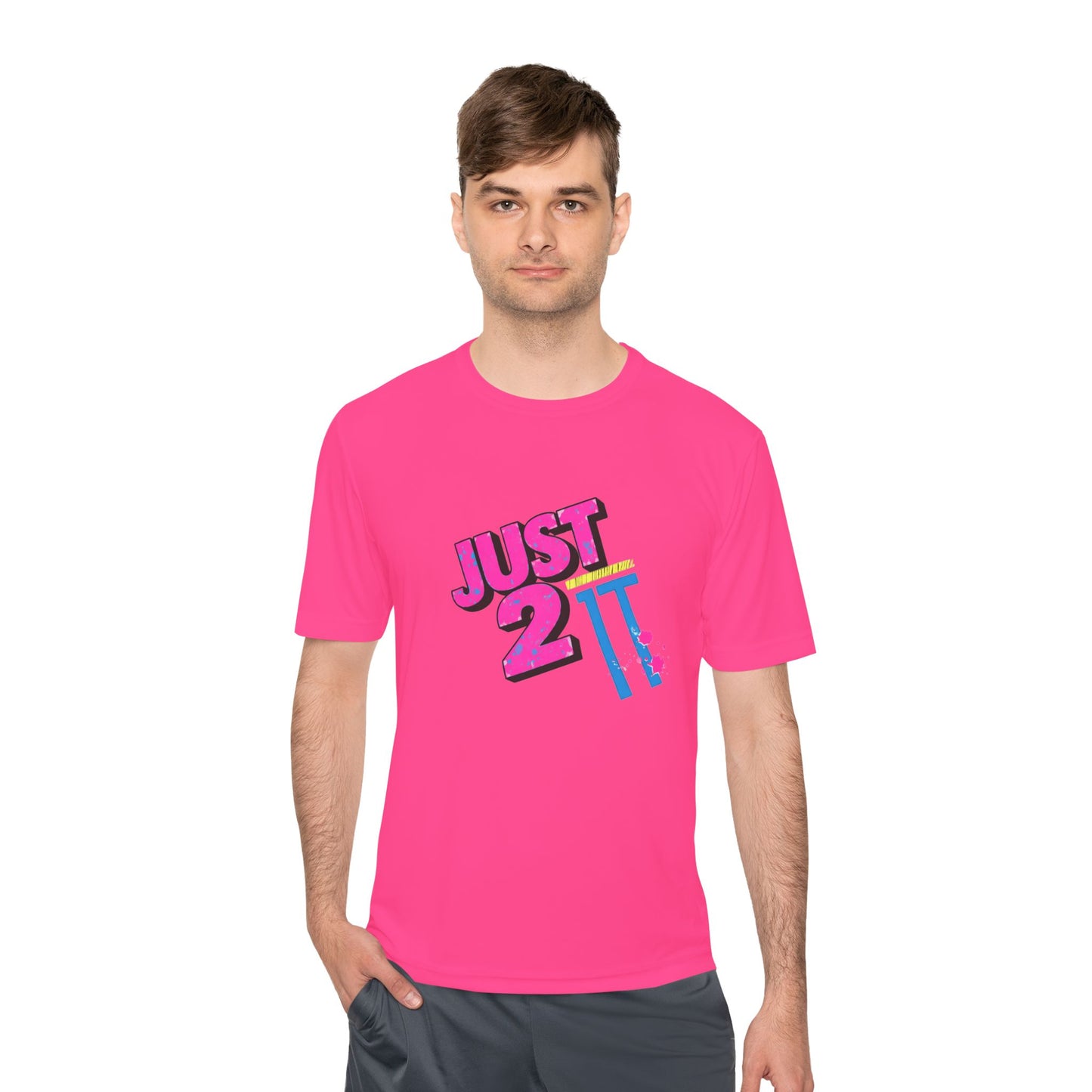 Just 2 It Retro Athletic Tee