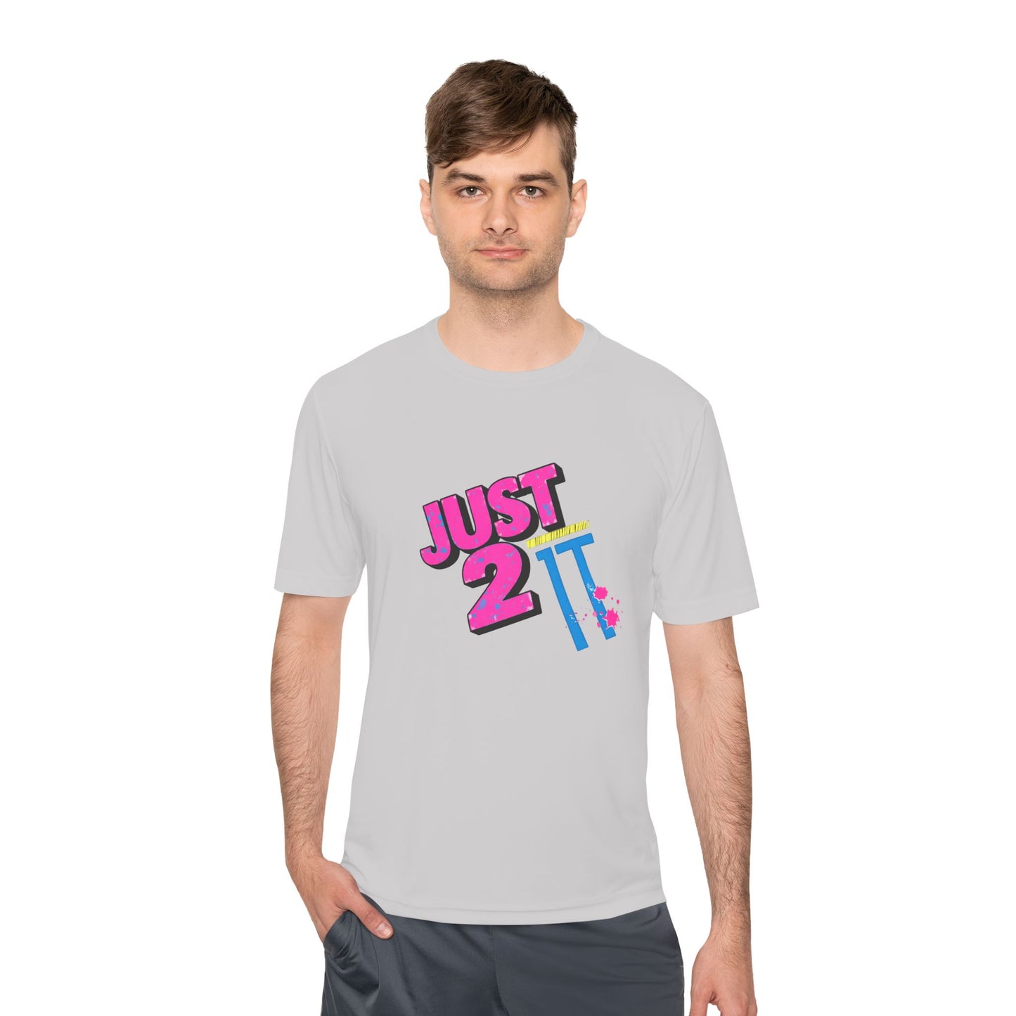 Just 2 It Retro Athletic Tee