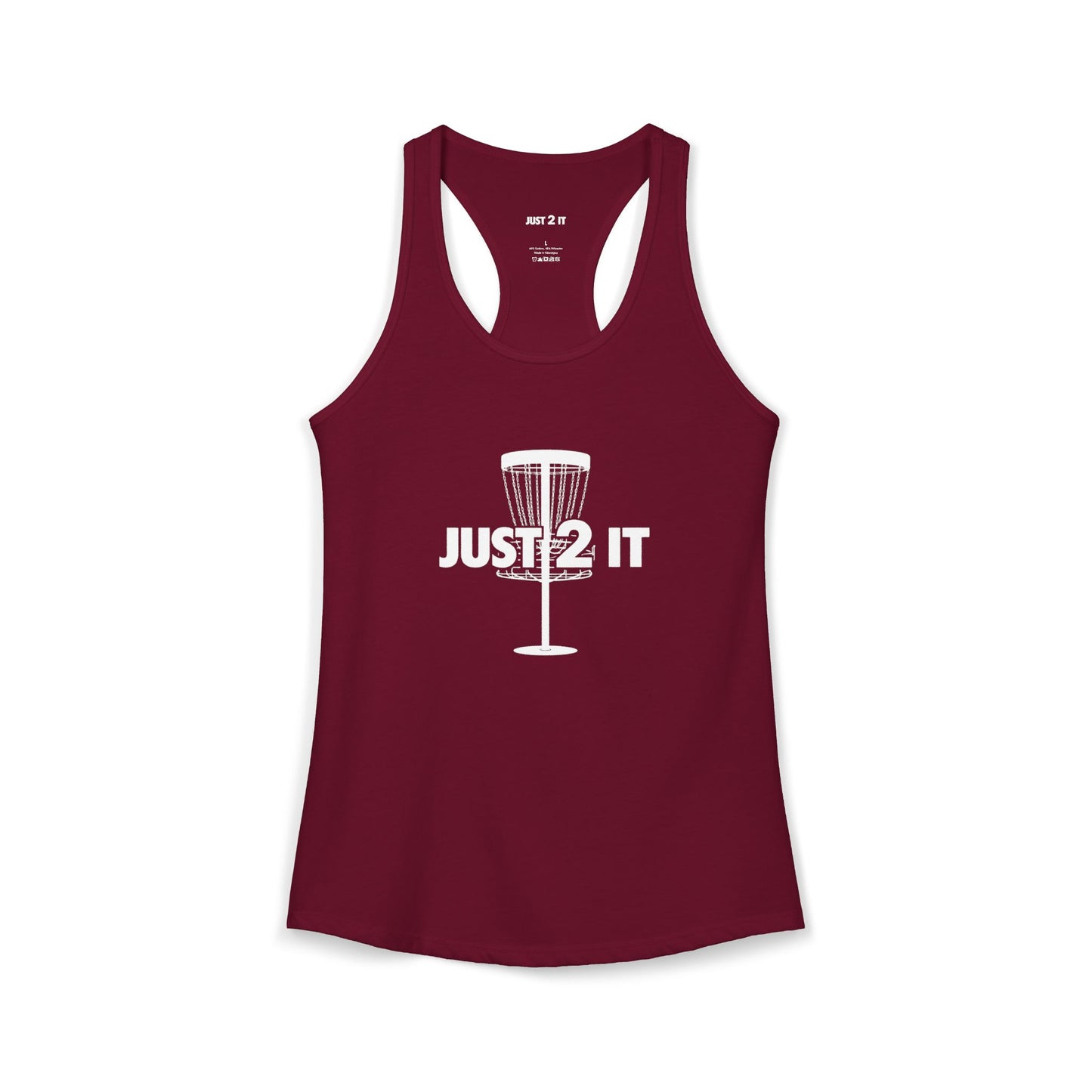 Just 2 It Basket Women's Racerback Tank