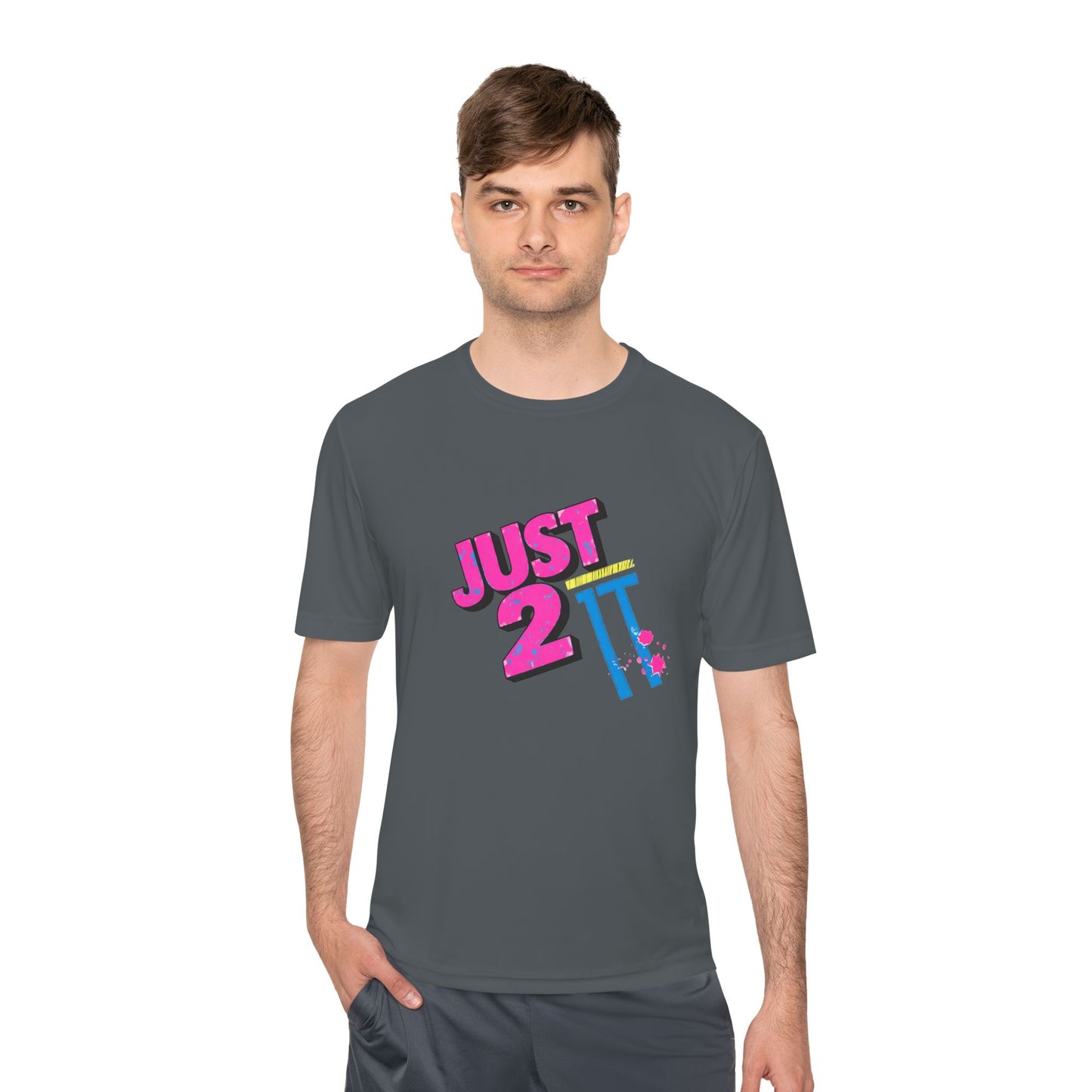 Just 2 It Retro Athletic Tee