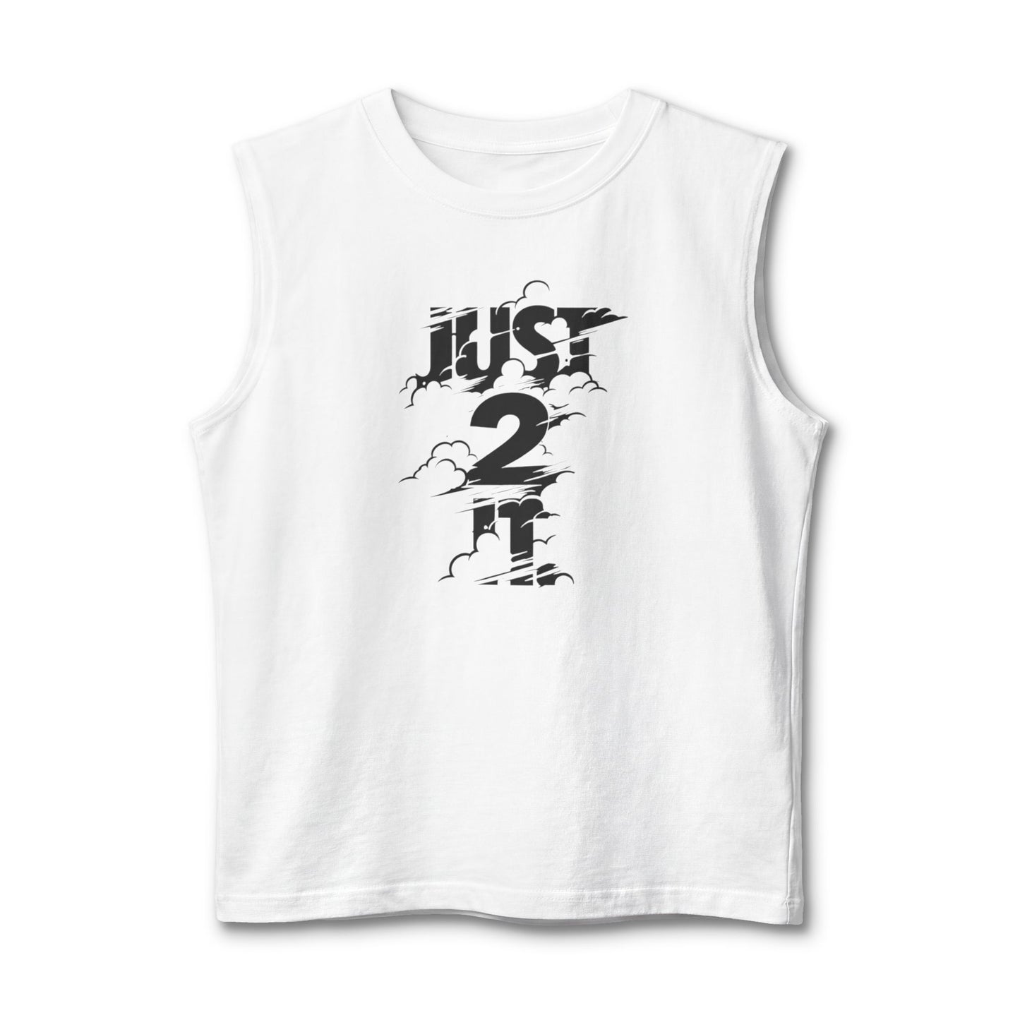 Just 2 It Clouds Muscle Sleeveless Shirt