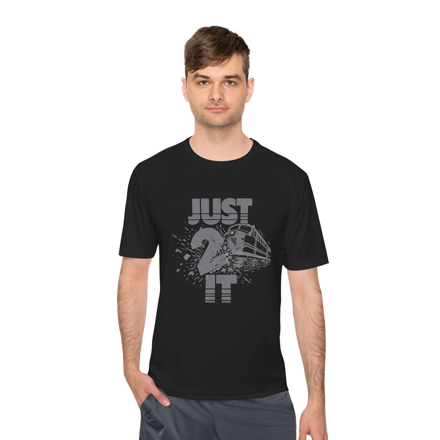 Just 2 It Train Performance Tee