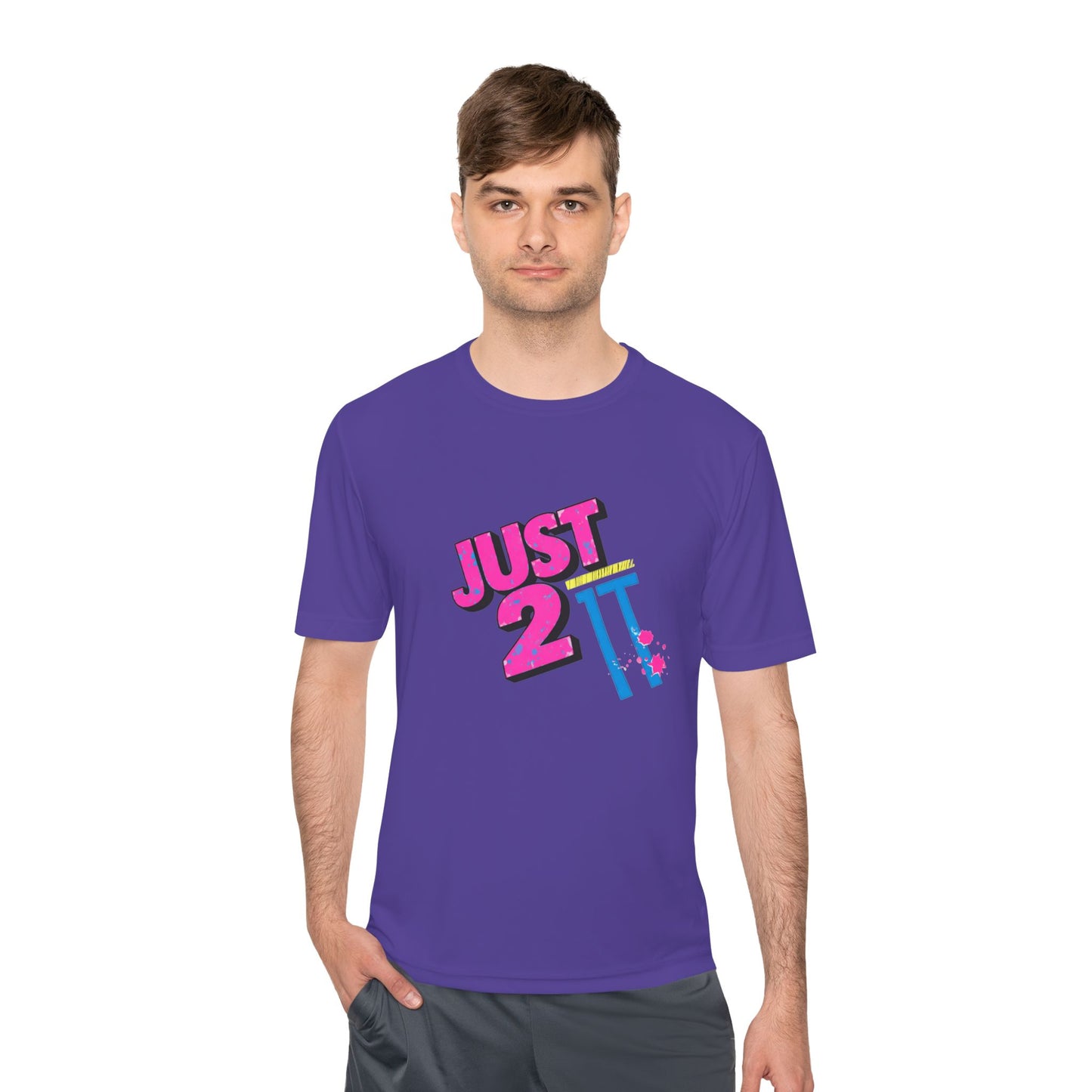 Just 2 It Retro Athletic Tee