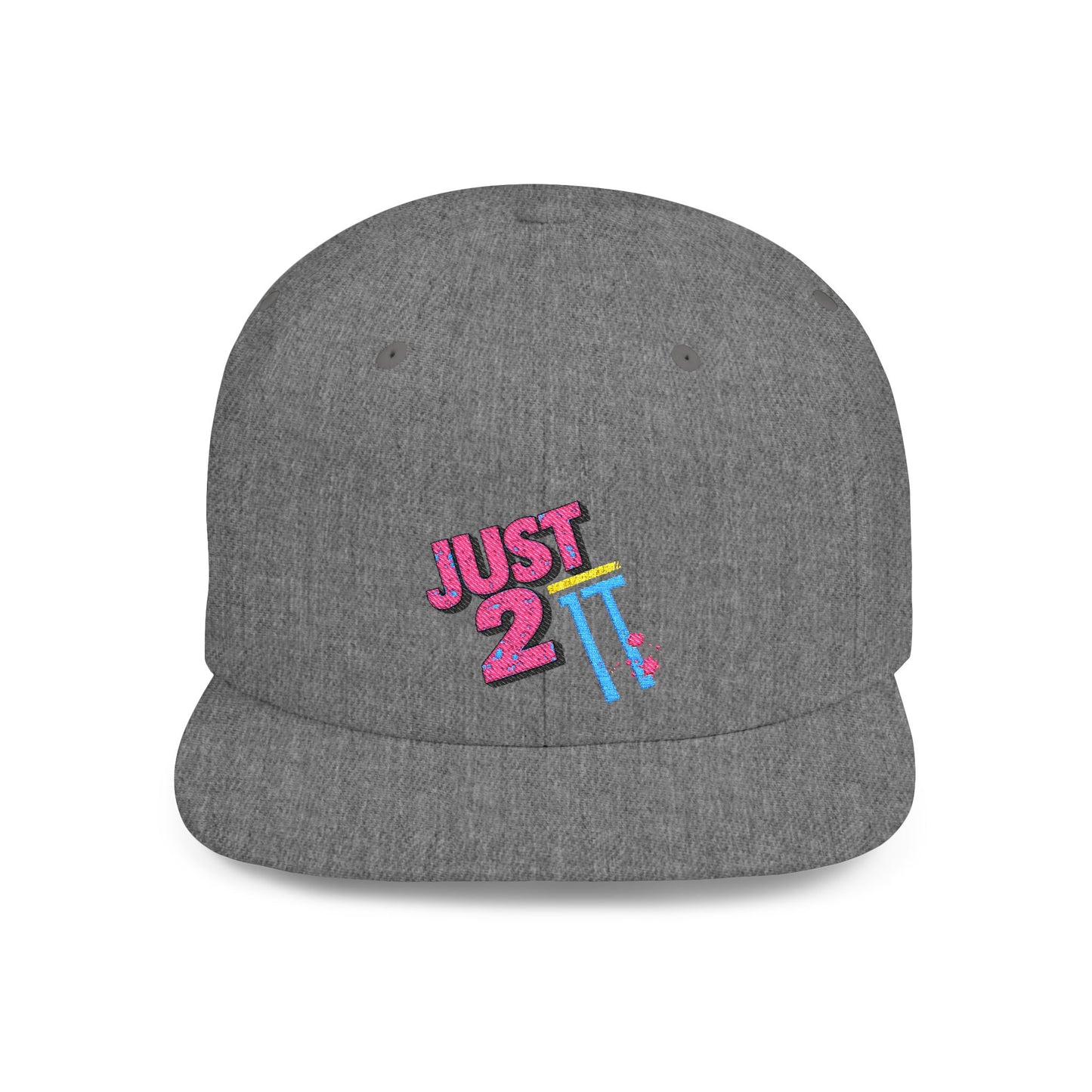 Just 2 It Retro Flat Bill Snapback Cap