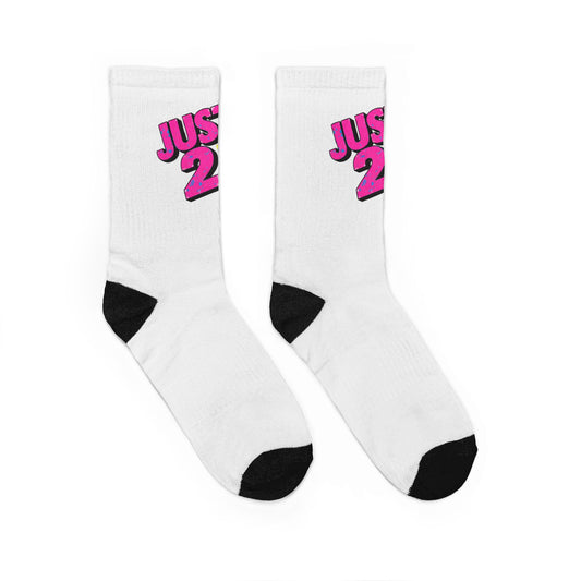 Just 2 It Retro Crew Socks