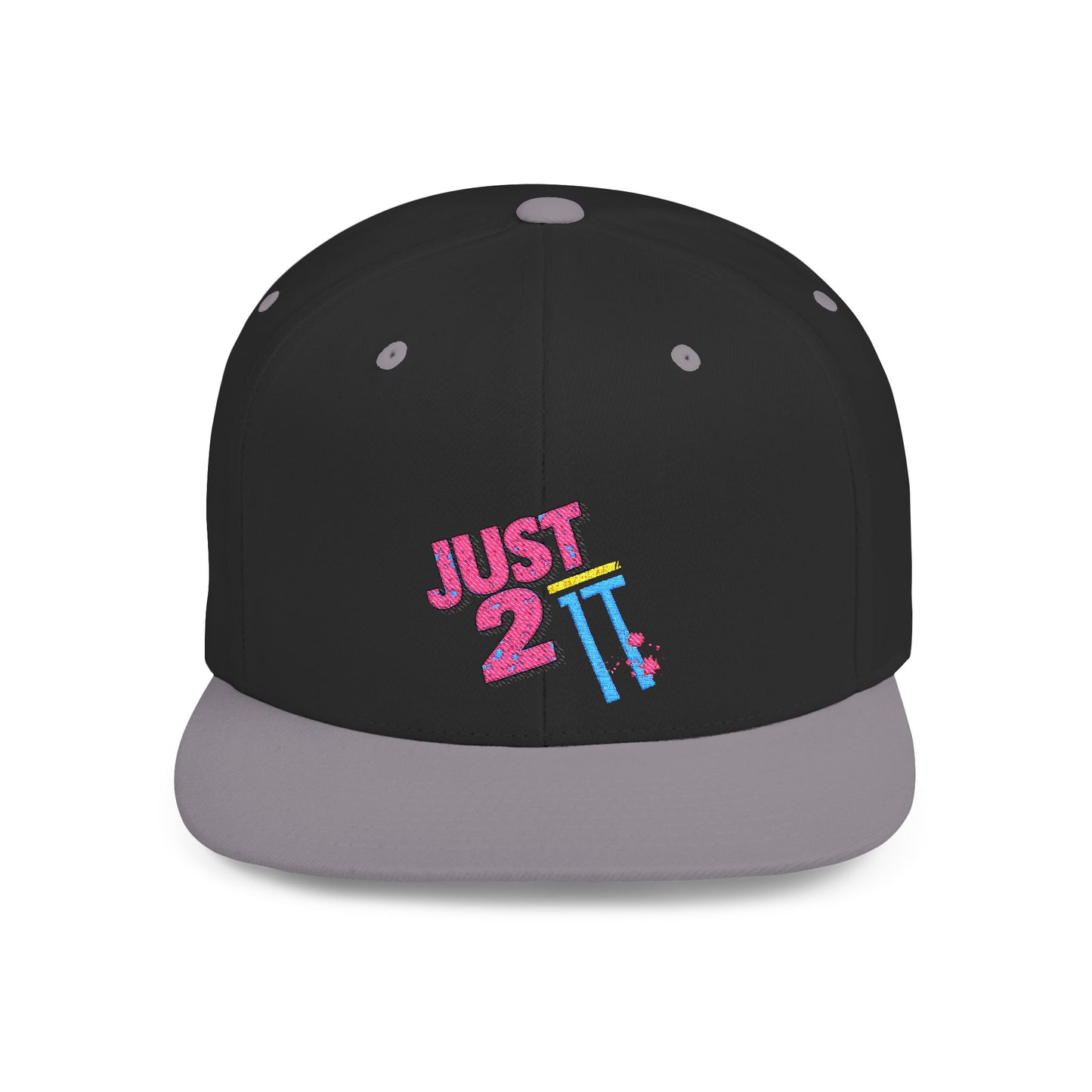 Just 2 It Retro Flat Bill Snapback Cap