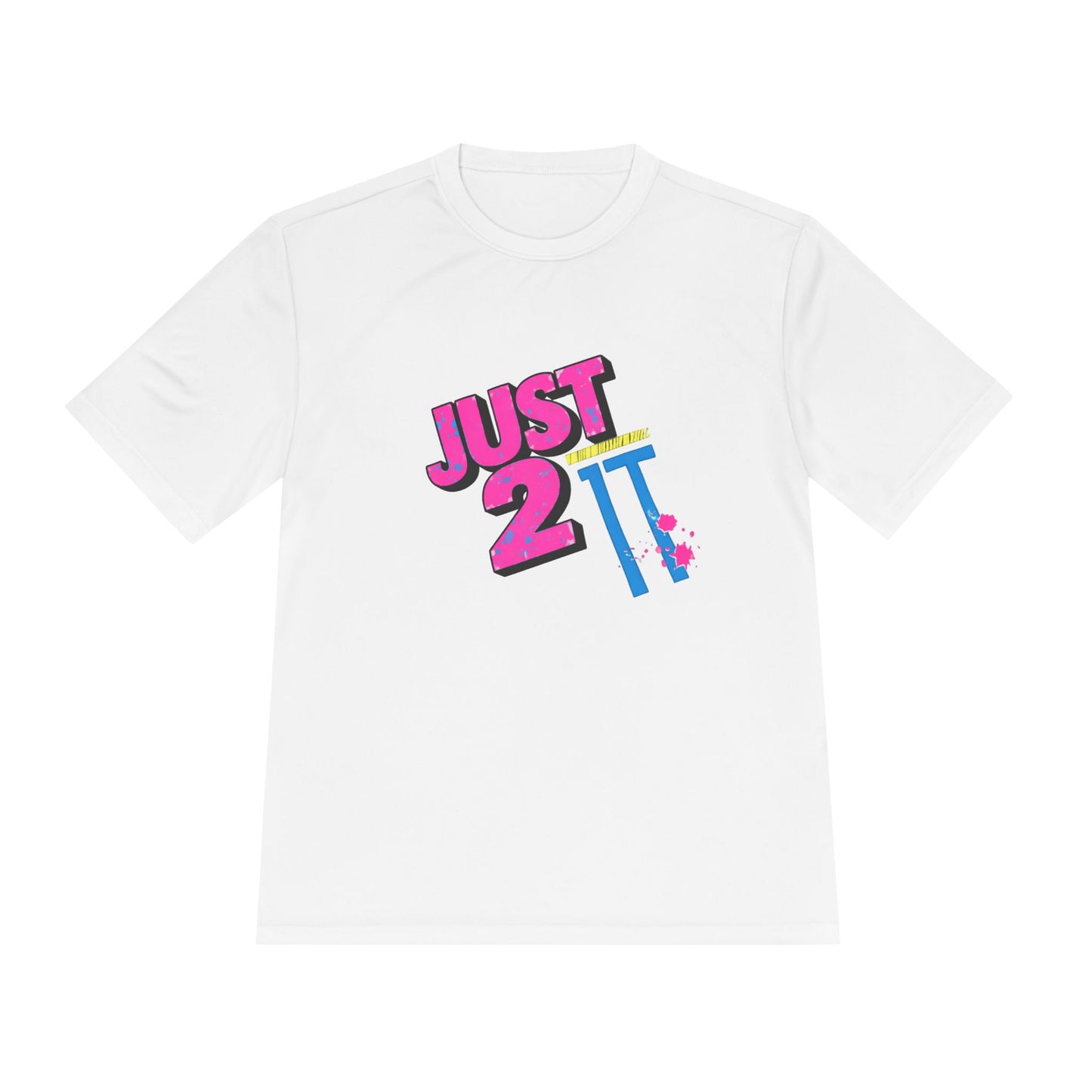 Just 2 It Retro Athletic Tee