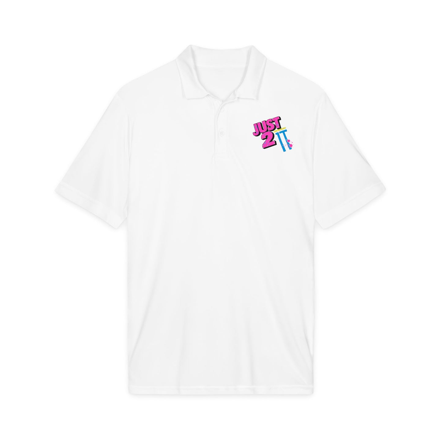 Just 2 It Retro Performance Polo Shirt