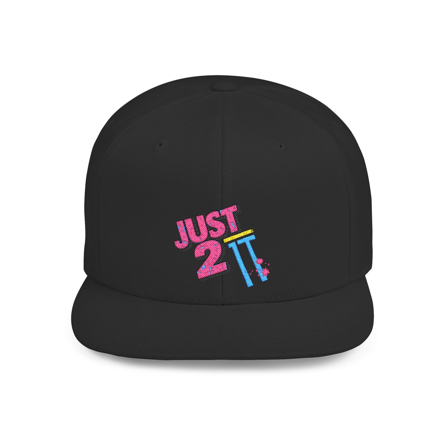 Just 2 It Retro Flat Bill Snapback Cap