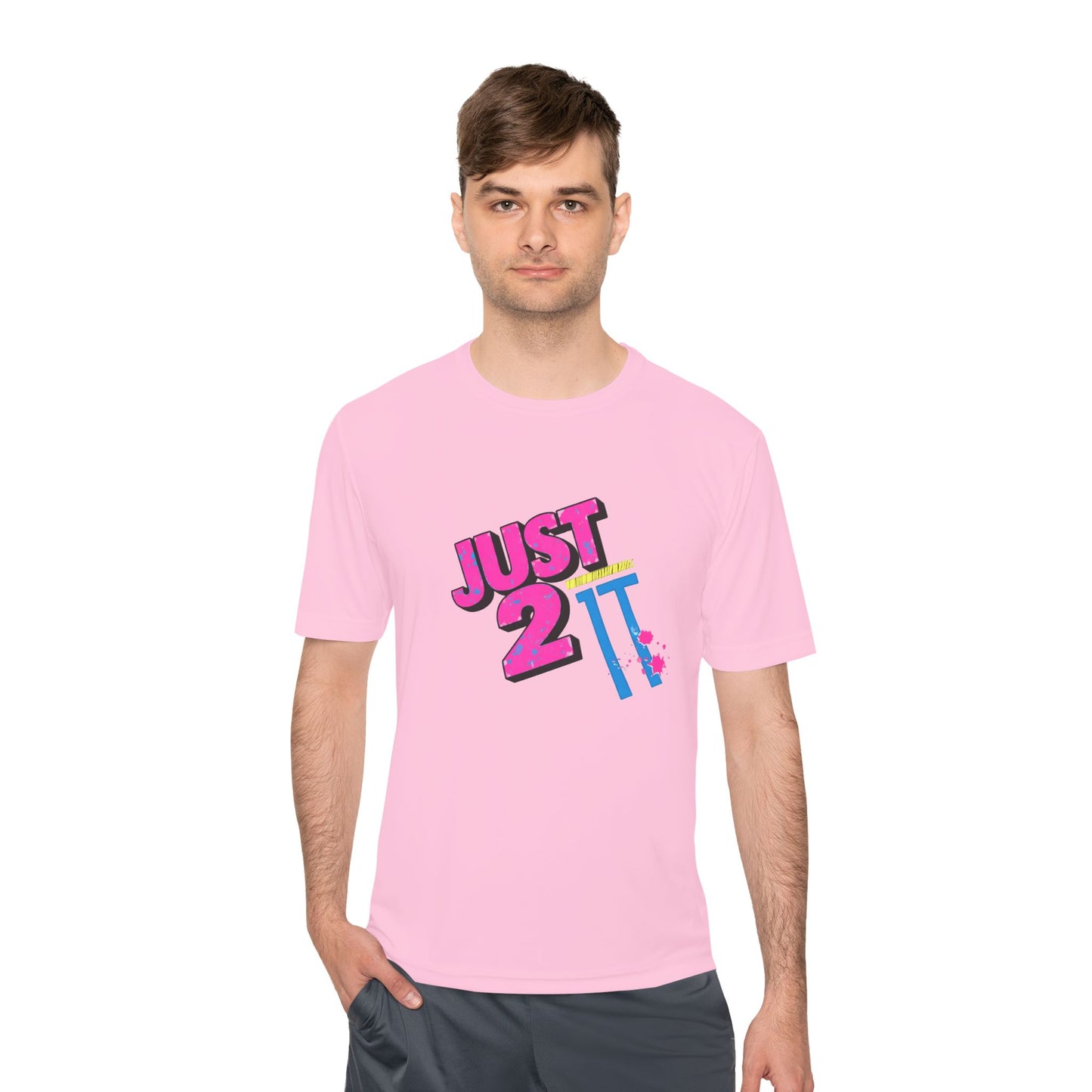 Just 2 It Retro Athletic Tee
