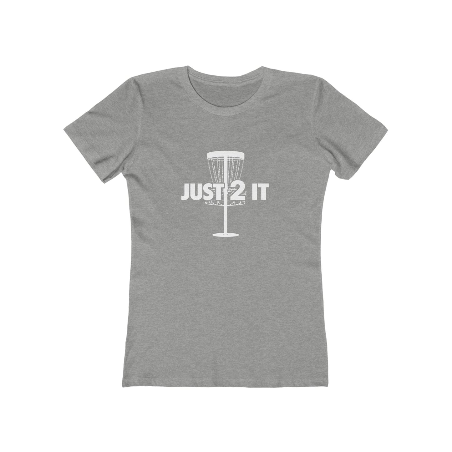 Just 2 It Basket Womens Boyfriend Tee