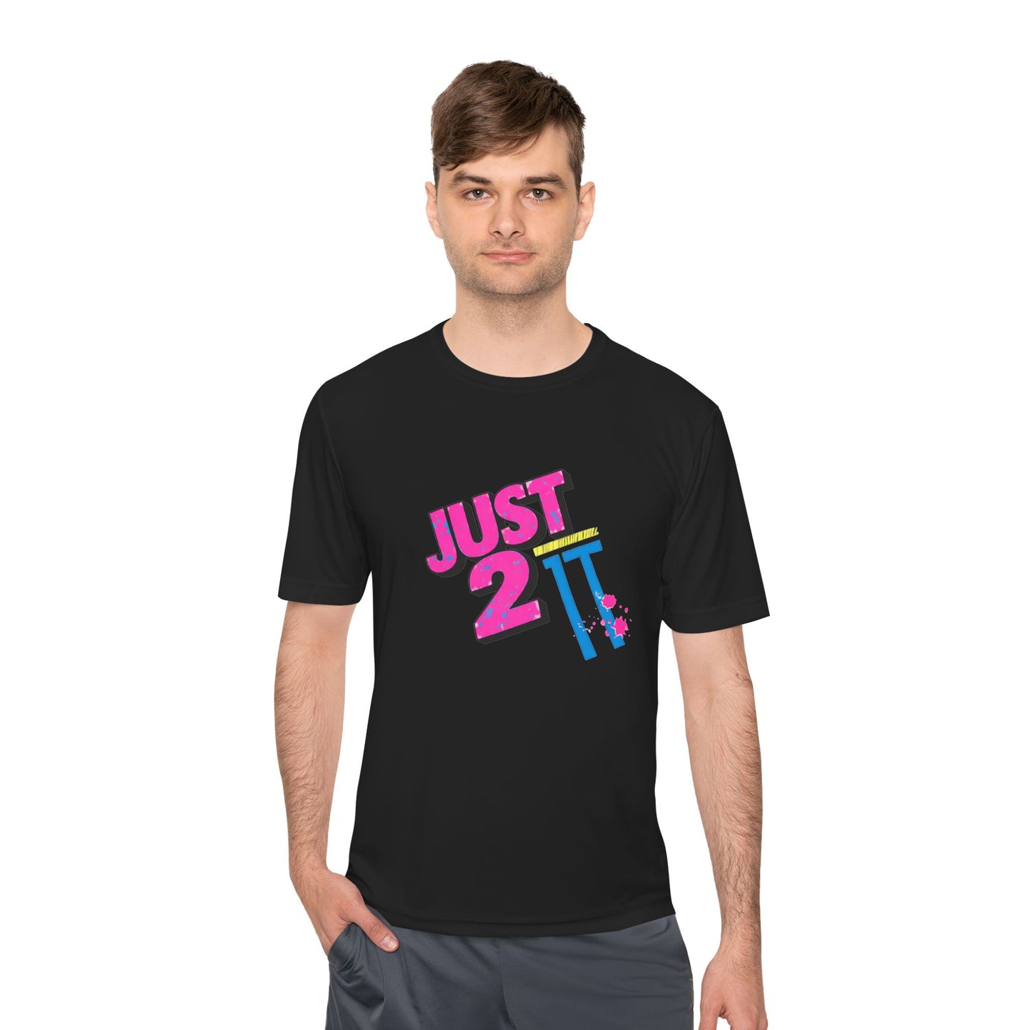 Just 2 It Retro Athletic Tee