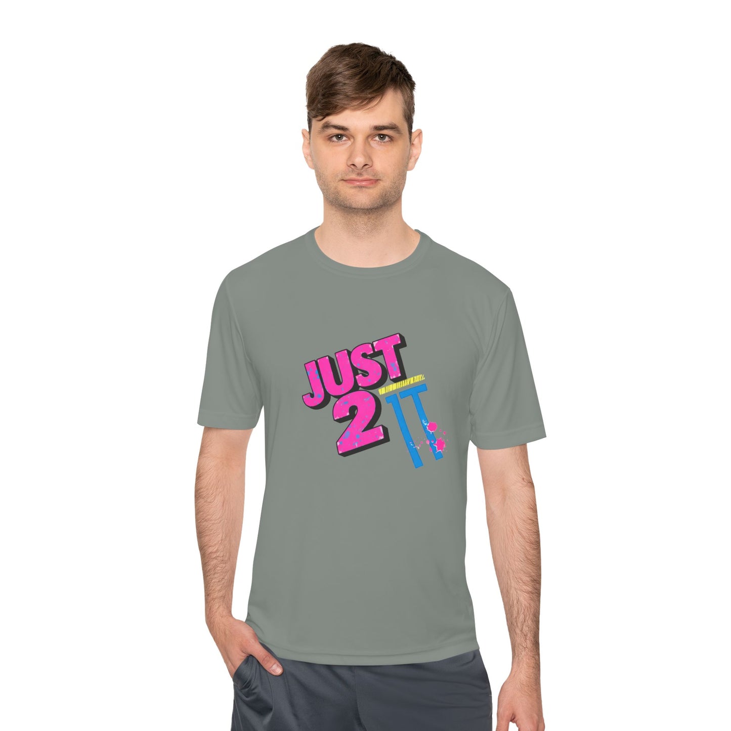 Just 2 It Retro Athletic Tee