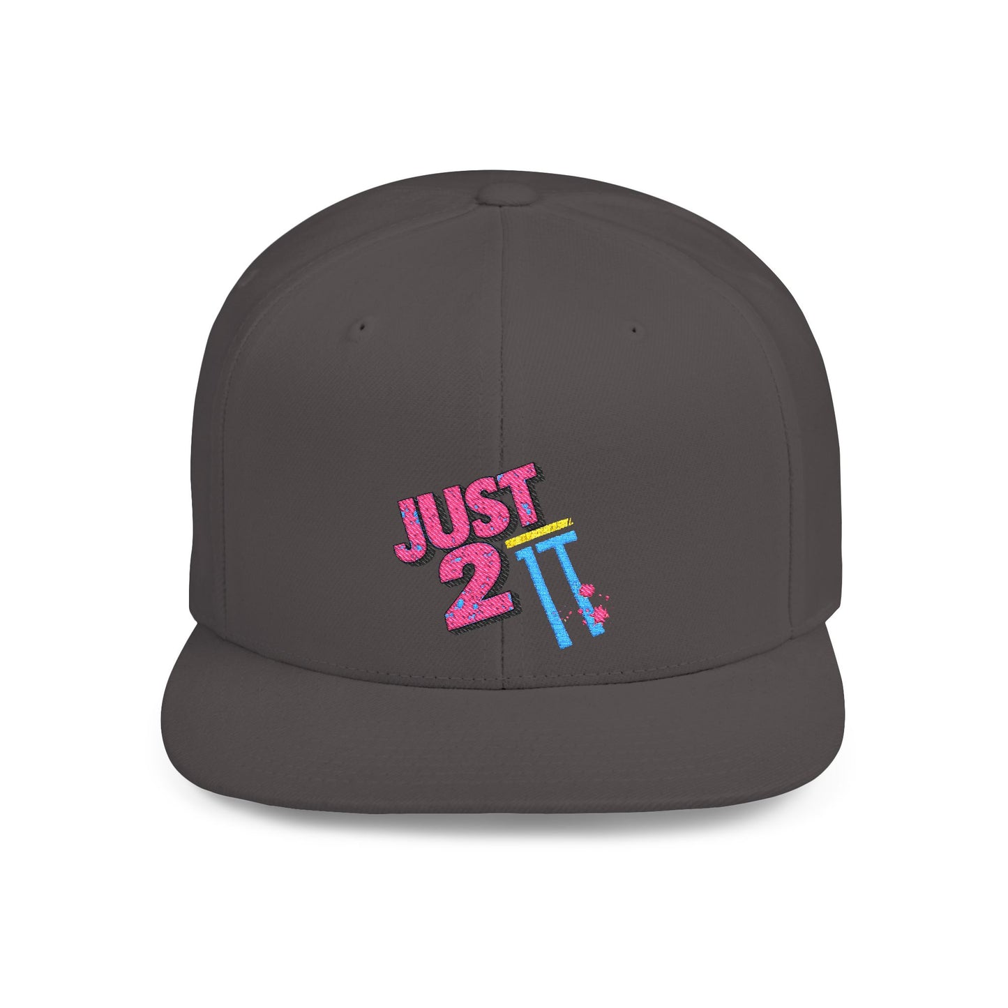 Just 2 It Retro Flat Bill Snapback Cap