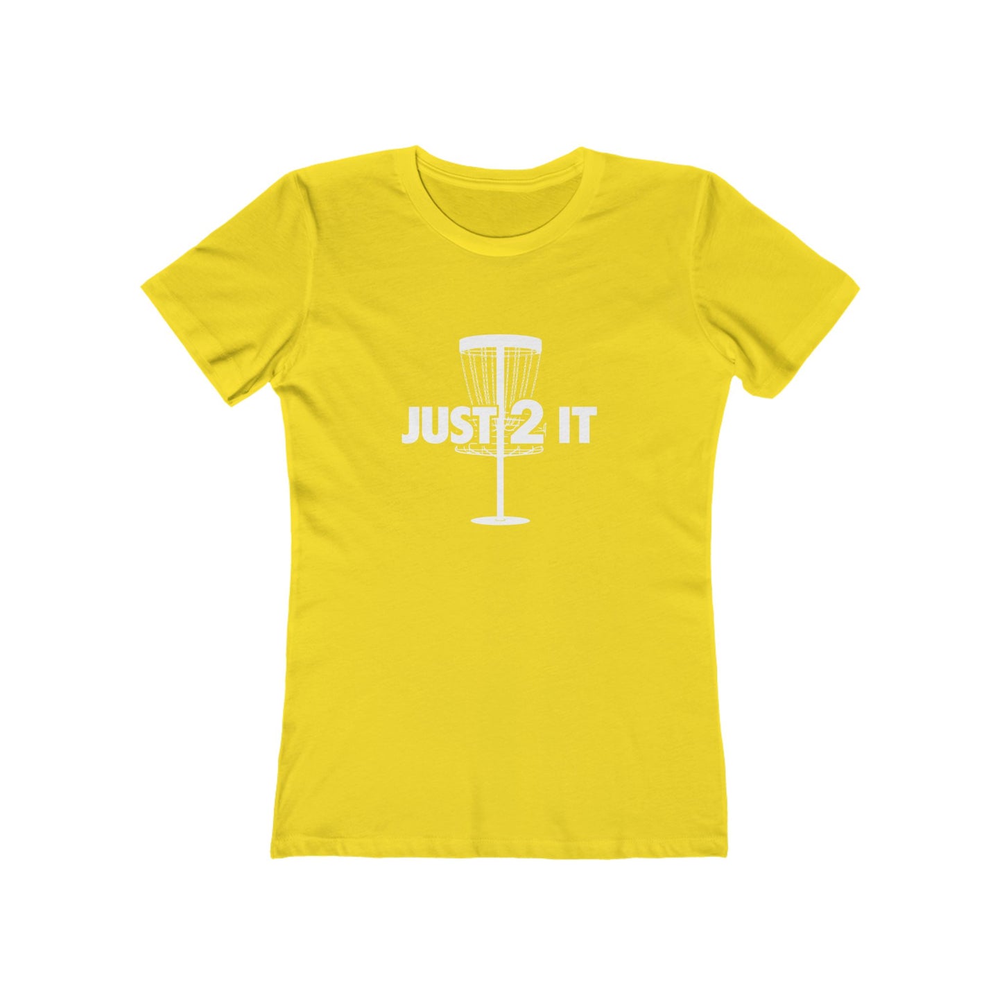 Just 2 It Basket Womens Boyfriend Tee