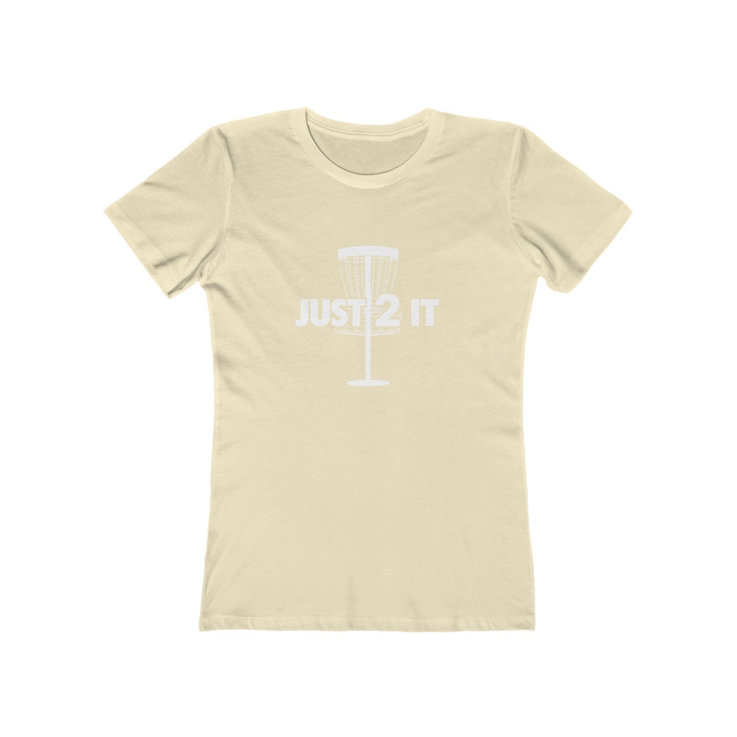 Just 2 It Basket Womens Boyfriend Tee