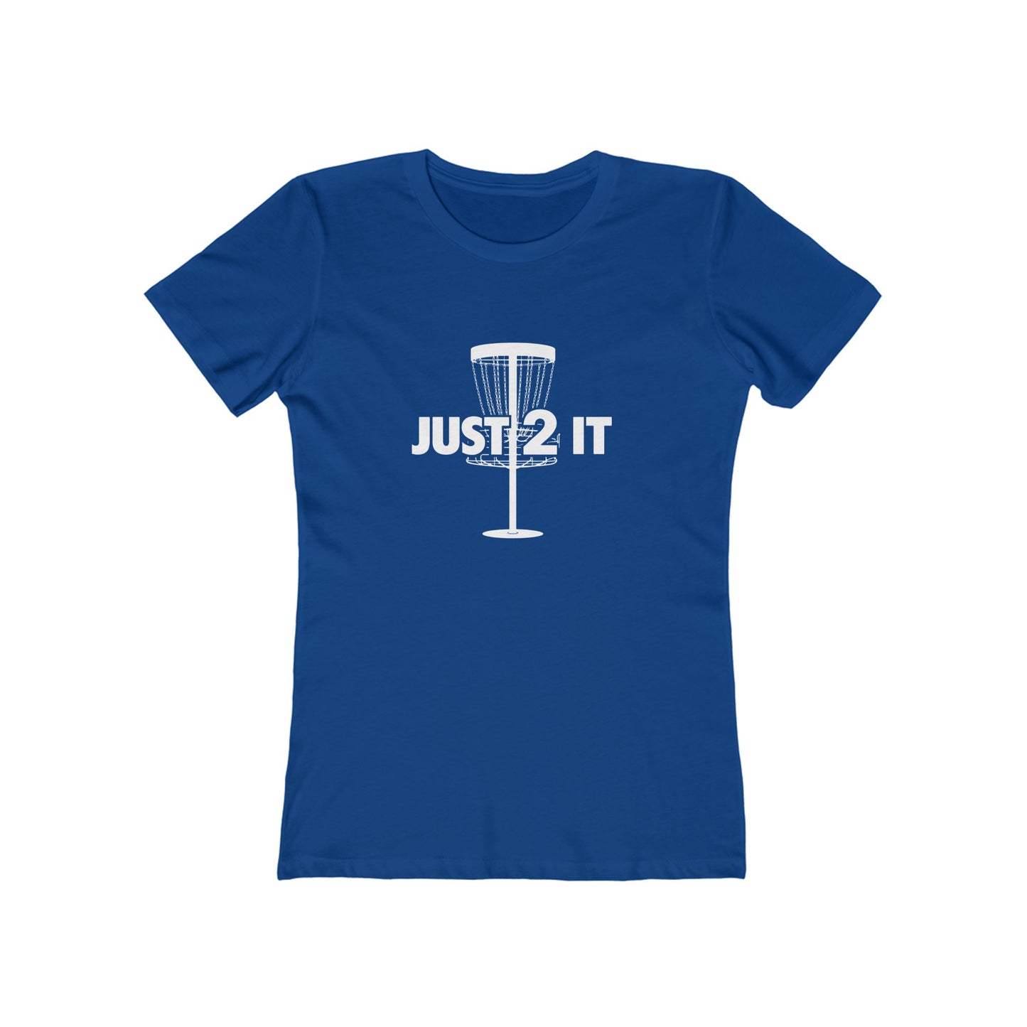Just 2 It Basket Womens Boyfriend Tee
