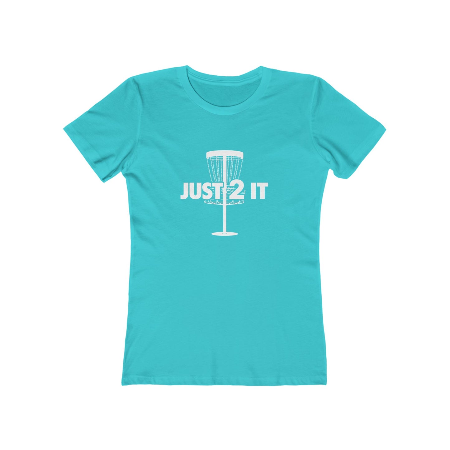 Just 2 It Basket Womens Boyfriend Tee
