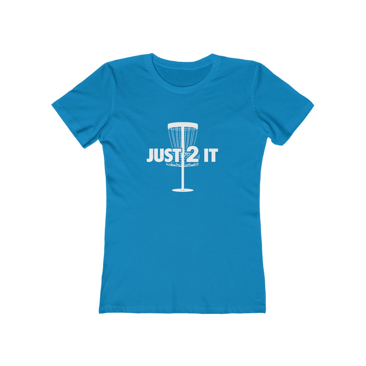Just 2 It Basket Womens Boyfriend Tee