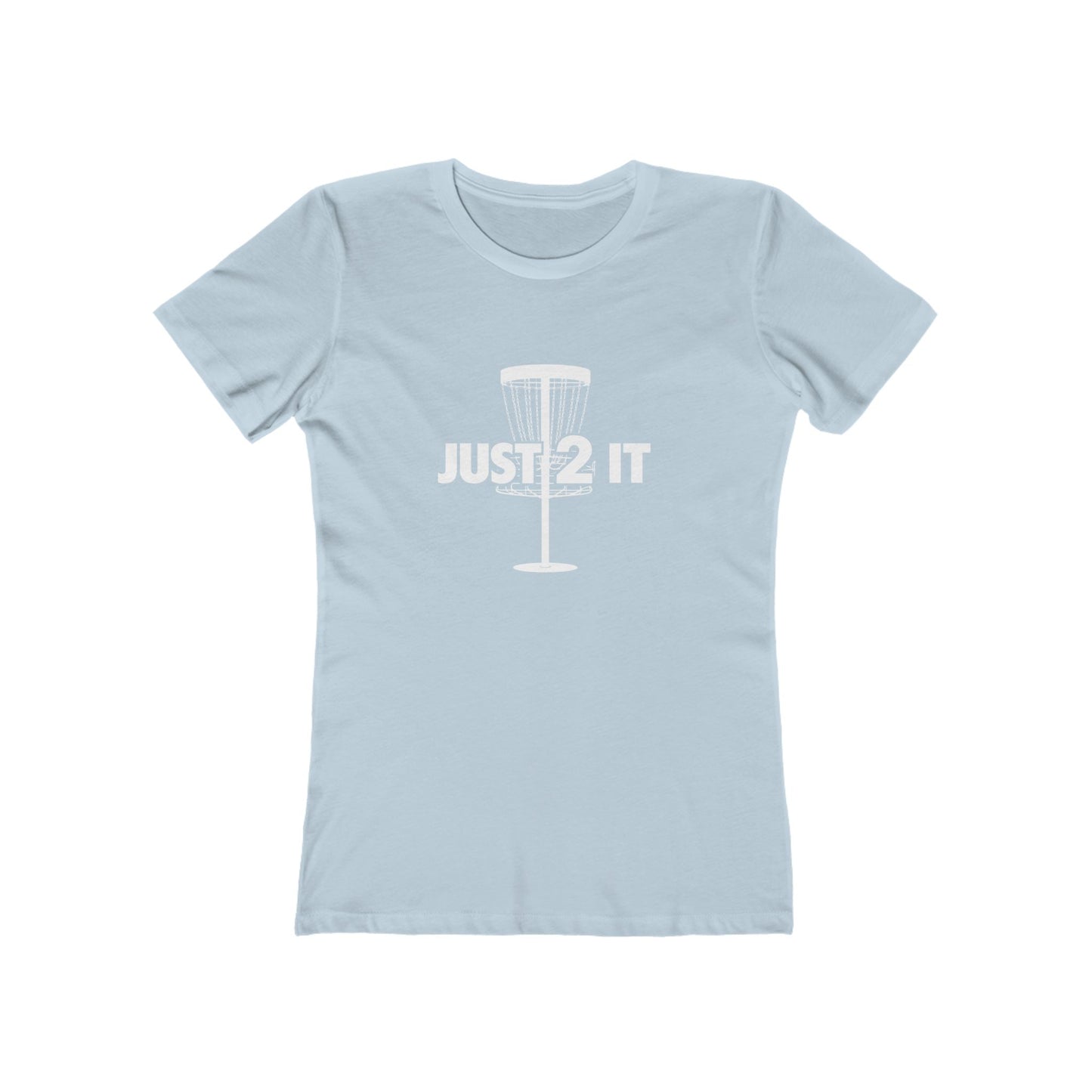 Just 2 It Basket Womens Boyfriend Tee