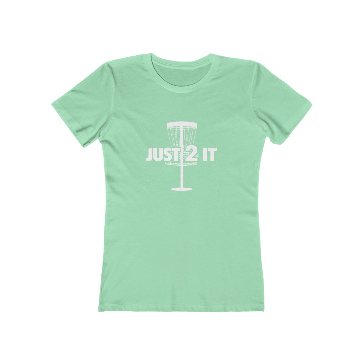 Just 2 It Basket Womens Boyfriend Tee