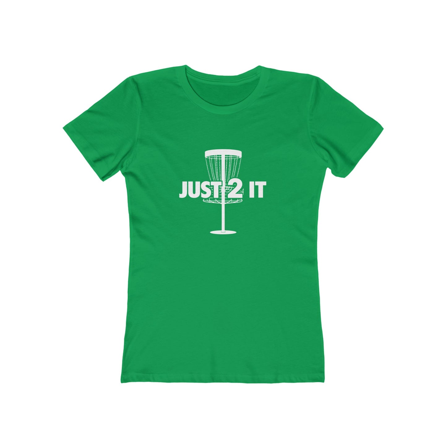 Just 2 It Basket Womens Boyfriend Tee