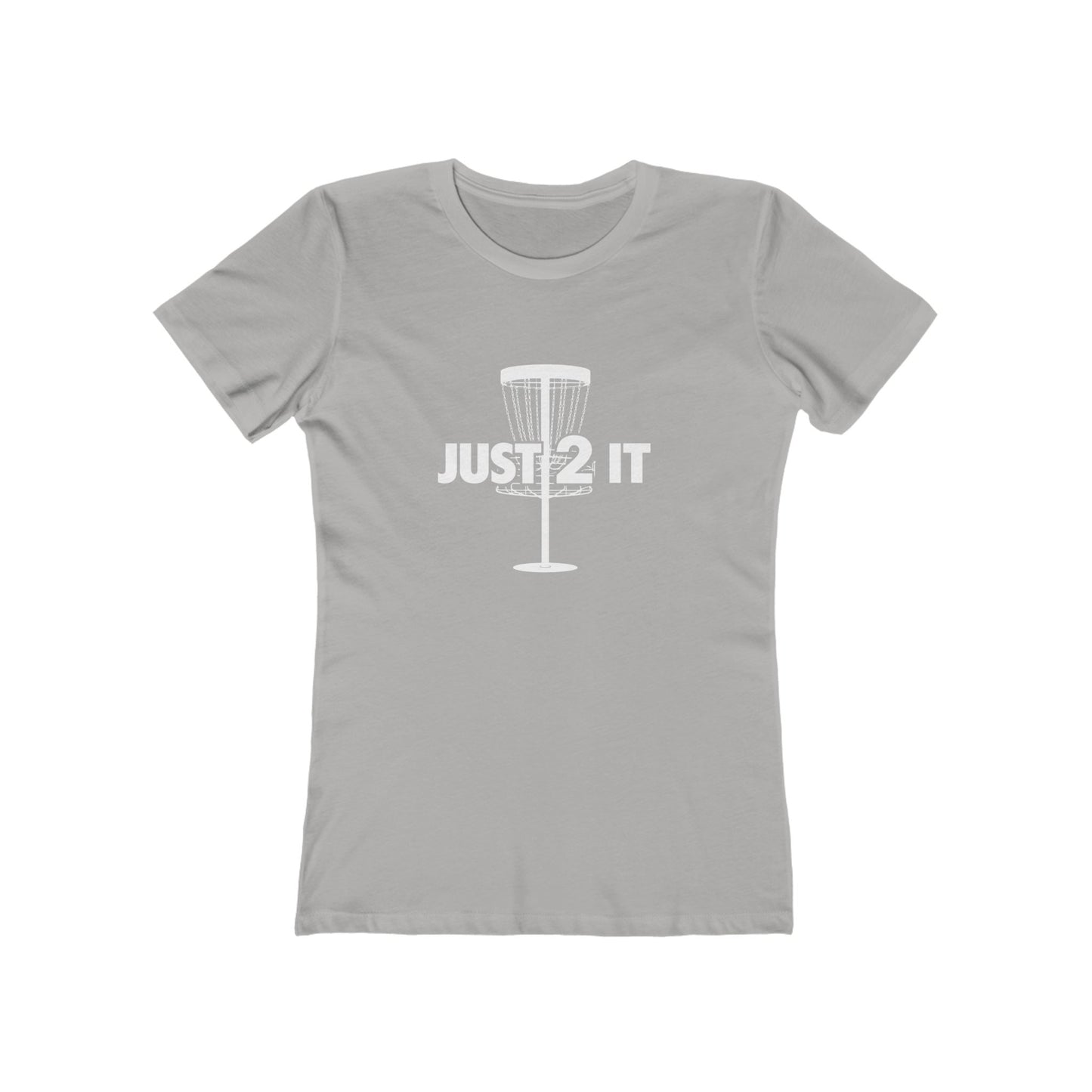 Just 2 It Basket Womens Boyfriend Tee