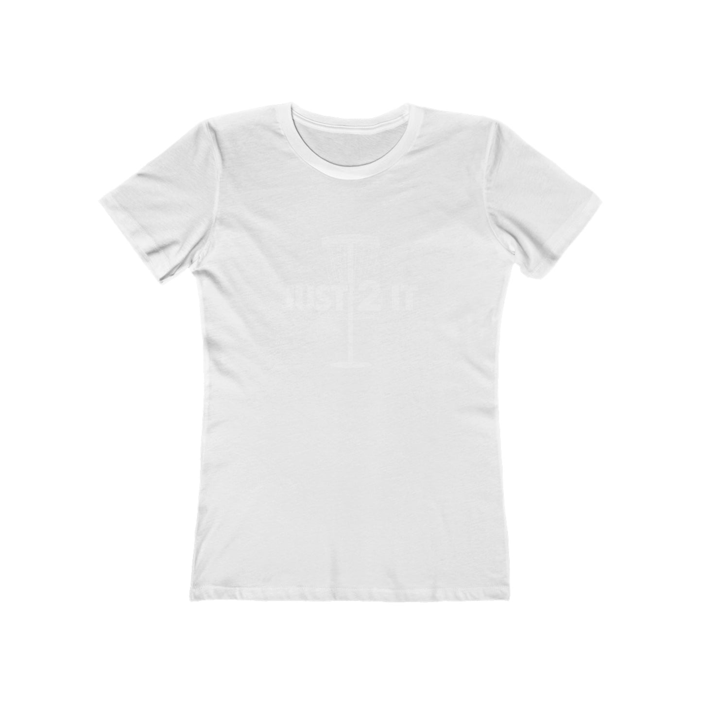 Just 2 It Basket Womens Boyfriend Tee