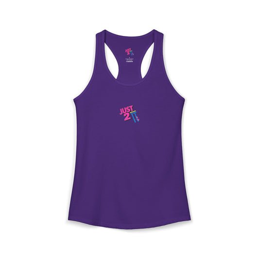 Just 2 It Retro Women's Racerback Tank